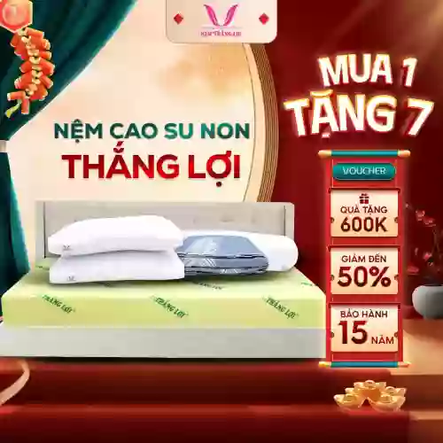 Nệm cao su non Thắng Lợi
