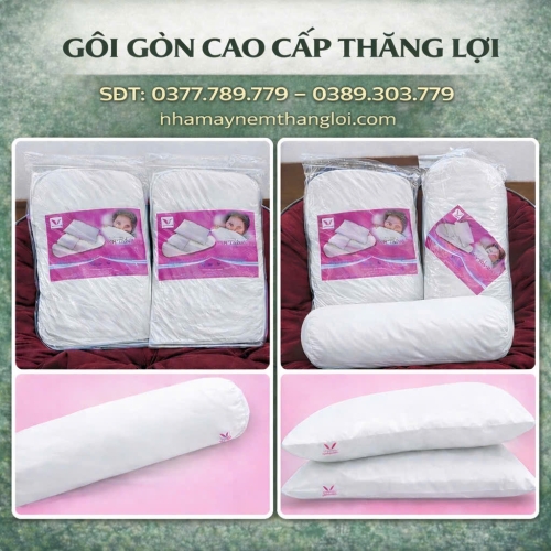 BỘ GỐI GÒN CAO CẤP THẮNG LỢI ( 2 NẰM + 1 ÔM )