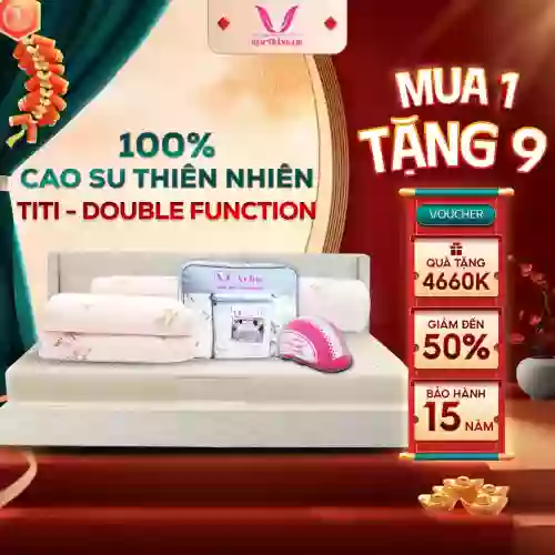 Nệm TiTi Massage Double Function Thắng Lợi